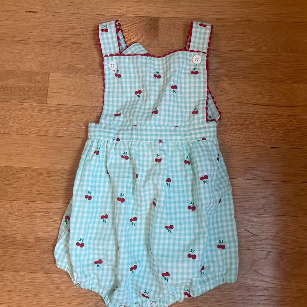 Maddie and Connor toddler romper bubble